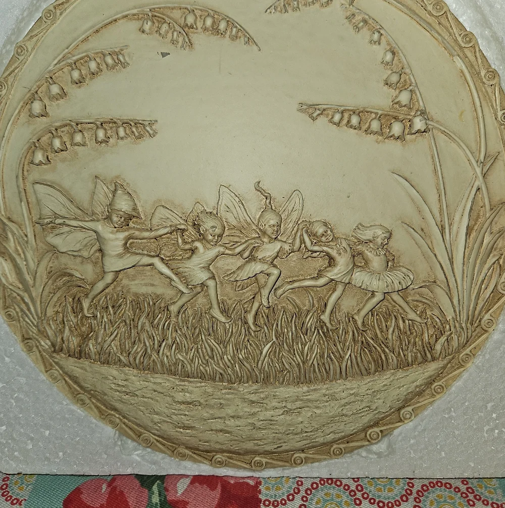 Fairy Matte Finished Garden Step/Wall Hanging Art Decor
